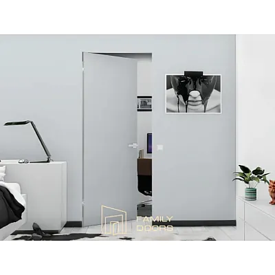 Міжкімнатні Двері Прихованого монтажу фарбовані Family Doors Фарба-4