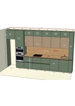 Мебель Вариант Кухни №134 30.09.2024