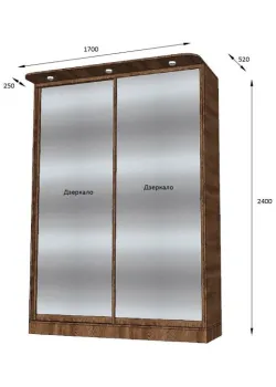 Вариант Шкафа-купе №7 06.12.2023