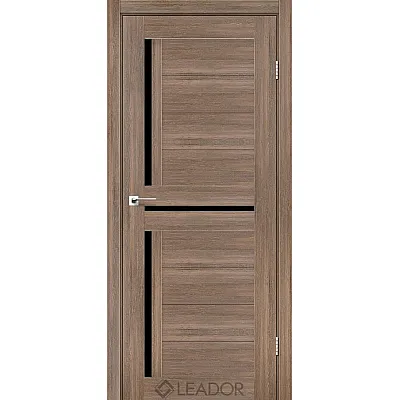 Міжкімнатні Двері Lazio BLK Leador ПВХ плівка-1