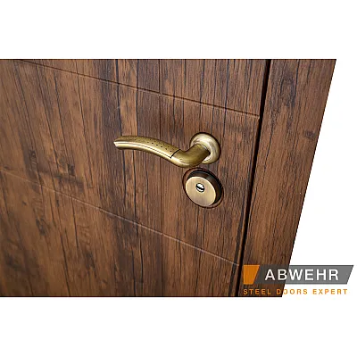 Вхідні Двері LIGHT (A0) КВАРТИРА дуб антік Abwehr-3