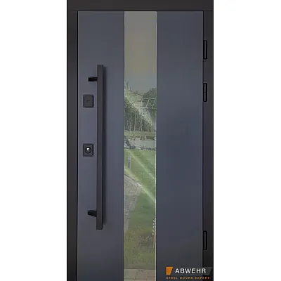 Входные Двери BIONICA 2 (BN2) LAMPRE (LP-5) антрацит Abwehr-0