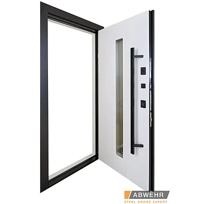 Входные Двери BIONICA 2 (BN2) LAMPRE (LP-5) антрацит Abwehr-12