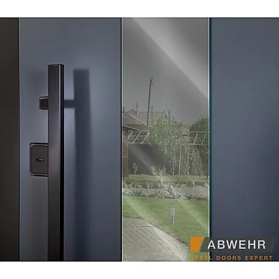 Входные Двери BIONICA 2 (BN2) LAMPRE (LP-5) антрацит Abwehr-11