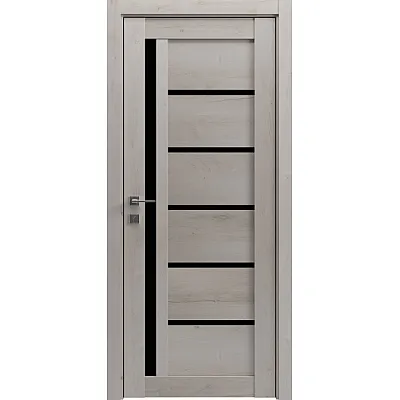 Межкомнатные Двери Grand Lux-6 BLK ГРАНД ПВХ плёнка-0
