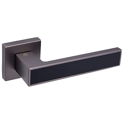 Ручки на розетах Gavroche MAGNIUM Mg - A3 MBN/BLACK-0