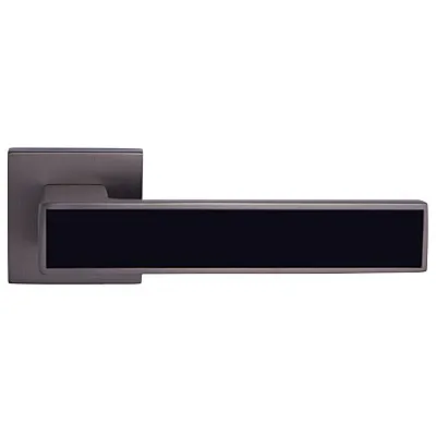 Ручки на розетах Gavroche MAGNIUM Mg - A3 MBN/BLACK-1