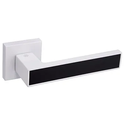 Ручки на розетах Gavroche MAGNIUM Mg - A3 WHITE/BLACK-0