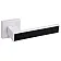 Ручки на розетах Gavroche MAGNIUM Mg - A3 WHITE/BLACK-3-thumb