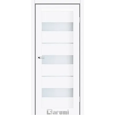 Межкомнатные Двери Marsel белый матовый сатин белый Darumi Ламинатин-0