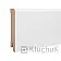 МДФ плінтус Білий шпон 80х12х2000 Kluchuk-9-thumb