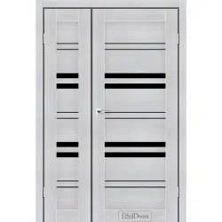Двері SLOVENIA BLK полуторні "StilDoors"