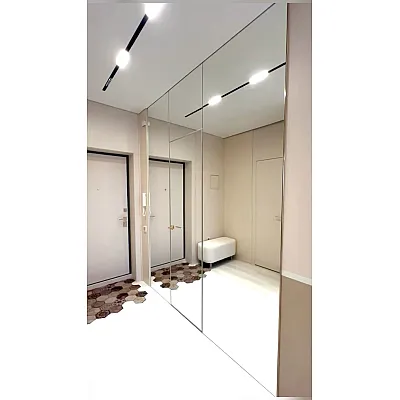 Межкомнатные Двери RockWood Design Mirror Wall С зеркалом Стеклянные-0