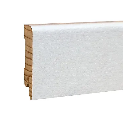 Плінтус Білий White plinth 50х12х2200 mini KLW-mini Kluchuk-0