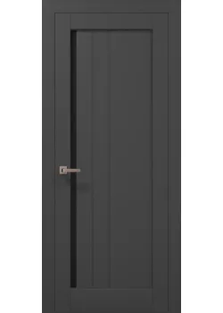 Двери ML-611 BLK темно-серый супермат Папа Карло