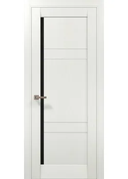 Двери ML-614 BLK ясень белый Папа Карло