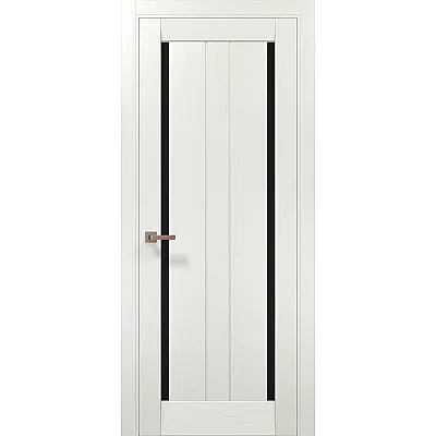 Межкомнатные Двери ML-621 BLK ясень белый Папа Карло ПВХ плёнка-0