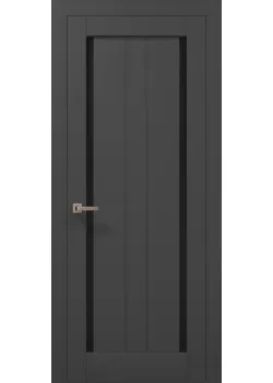 Двери ML-621 BLK темно-серый супермат Папа Карло