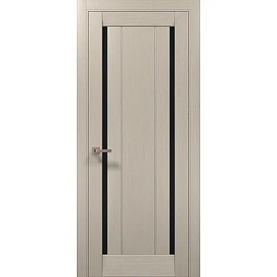 Межкомнатные Двери ML-622 BLK дуб кремовый Папа Карло ПВХ плёнка-0