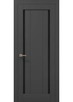 Двери ML-622 BLK темно-серый супермат Папа Карло
