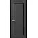 Межкомнатные Двери ML-622 BLK темно-серый супермат Папа Карло ПВХ плёнка-3-thumb