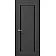 Межкомнатные Двери ML-623 BLK темно-серый супермат Папа Карло ПВХ плёнка-3-thumb