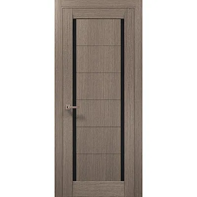 Межкомнатные Двери ML-625 BLK дуб серый Папа Карло ПВХ плёнка-0