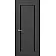 Межкомнатные Двери ML-625 BLK темно-серый супермат Папа Карло ПВХ плёнка-3-thumb