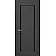 Межкомнатные Двери ML-626 BLK темно-серый супермат Папа Карло ПВХ плёнка-3-thumb