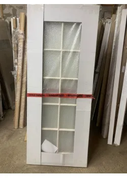 Двери Ницца ПОО Amore Classic, БЕЗ ЧЕТВЕРТИ, RAL9001, 800*2000 мм, новая, врезанный механизм и фрезеровка под скрытые петли Invisacta IN300, замок 30х120 мм, Гавела 16 "Omega"