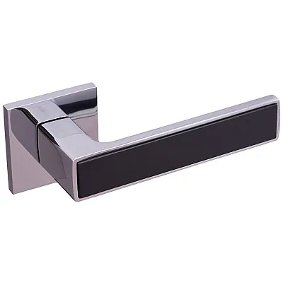 Ручки на розетах Gavroche NIKEL Ni - Z25 CP/Black-0
