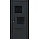Міжкімнатні Двері Palermo BLK Rodos ПВХ плівка-4-thumb