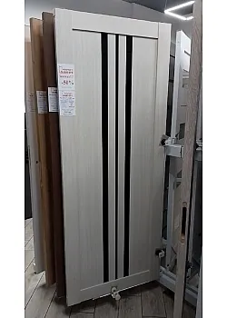 Двери PL-ECO-07 BLK, Полотно 800*2000 мм., Сонома маренго Portalino