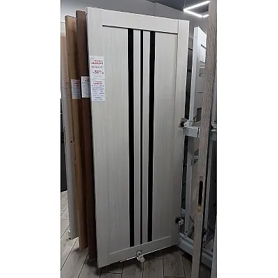 Двери PL-ECO-07 BLK, Полотно 800*2000 мм., Сонома маренго Portalino-0