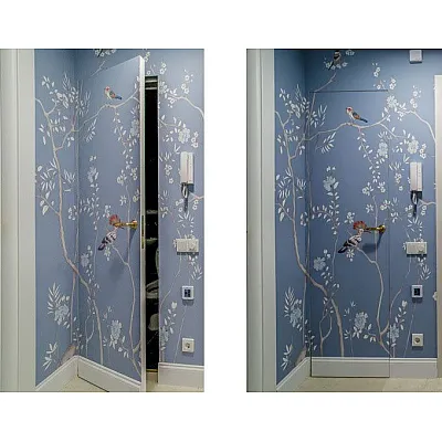 Межкомнатные Двери PAINT скрытые под обои "StilDoors" Под обои-0
