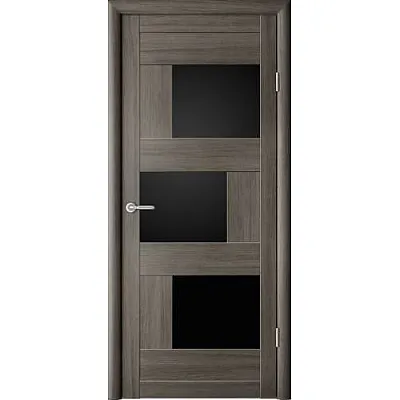 Межкомнатные Двери Stokgolm BLK Albero ПВХ плёнка-0