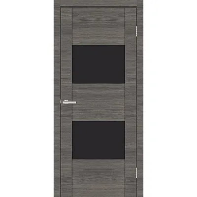Межкомнатные Двери Model 03 ЧС ash line Омис ПВХ плёнка-0