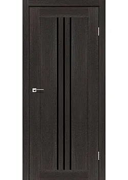 Двери Verona BLK дуб саксонский Leador