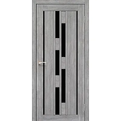 Межкомнатные Двери VND-05 BLK эш вайт Korfad ПВХ плёнка-0