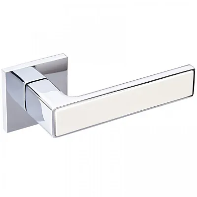 Ручки на розетах Gavroche NIKEL Ni - Z25 CP/Beige-0