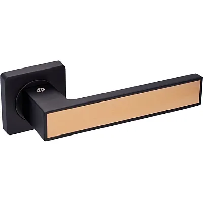 Ручки на розетах Gavroche MAGNIUM Mg - A1 BLACK/GOLD-0