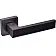 Ручки на розетах Gavroche MAGNIUM Mg - A1 MBN/BLACK-3-thumb