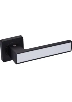 Ручки на розетах Gavroche MAGNIUM Mg - A1 BLACK/WHITE