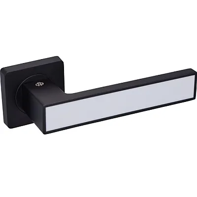 Ручки на розетах Gavroche MAGNIUM Mg - A1 BLACK/WHITE-0