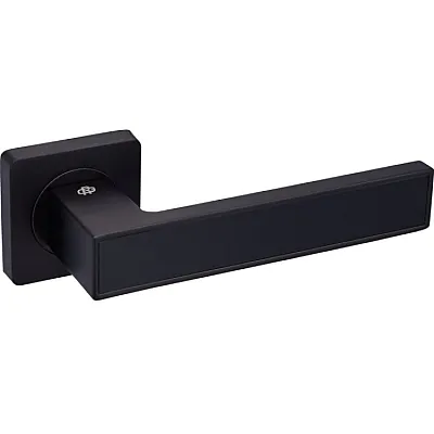 Ручки на розетах Gavroche MAGNIUM Mg - A1 BLACK/BLACK-0