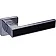 Ручки на розетах Gavroche MAGNIUM Mg - A1 CP/BLACK-5-thumb