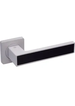 Ручки на розетах Gavroche MAGNIUM Mg - A1 WHITE/BLACK