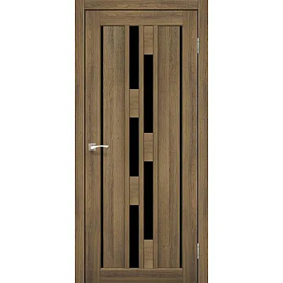 Межкомнатные Двери VND-05 BLK дуб браш Korfad ПВХ плёнка-0