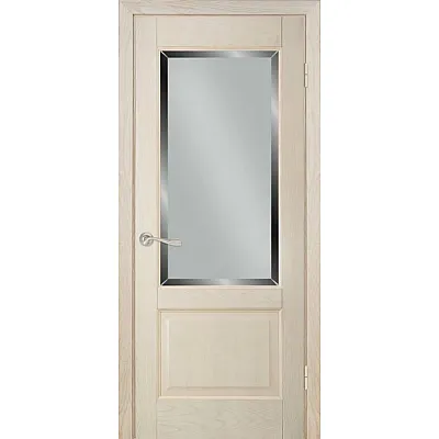 Міжкімнатні Двері 4 ПО ясень Crema Terminus Шпон-0