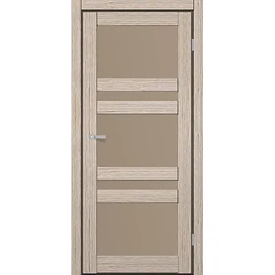 Міжкімнатні Двері CTD-112 Art Door ПВХ плівка-0